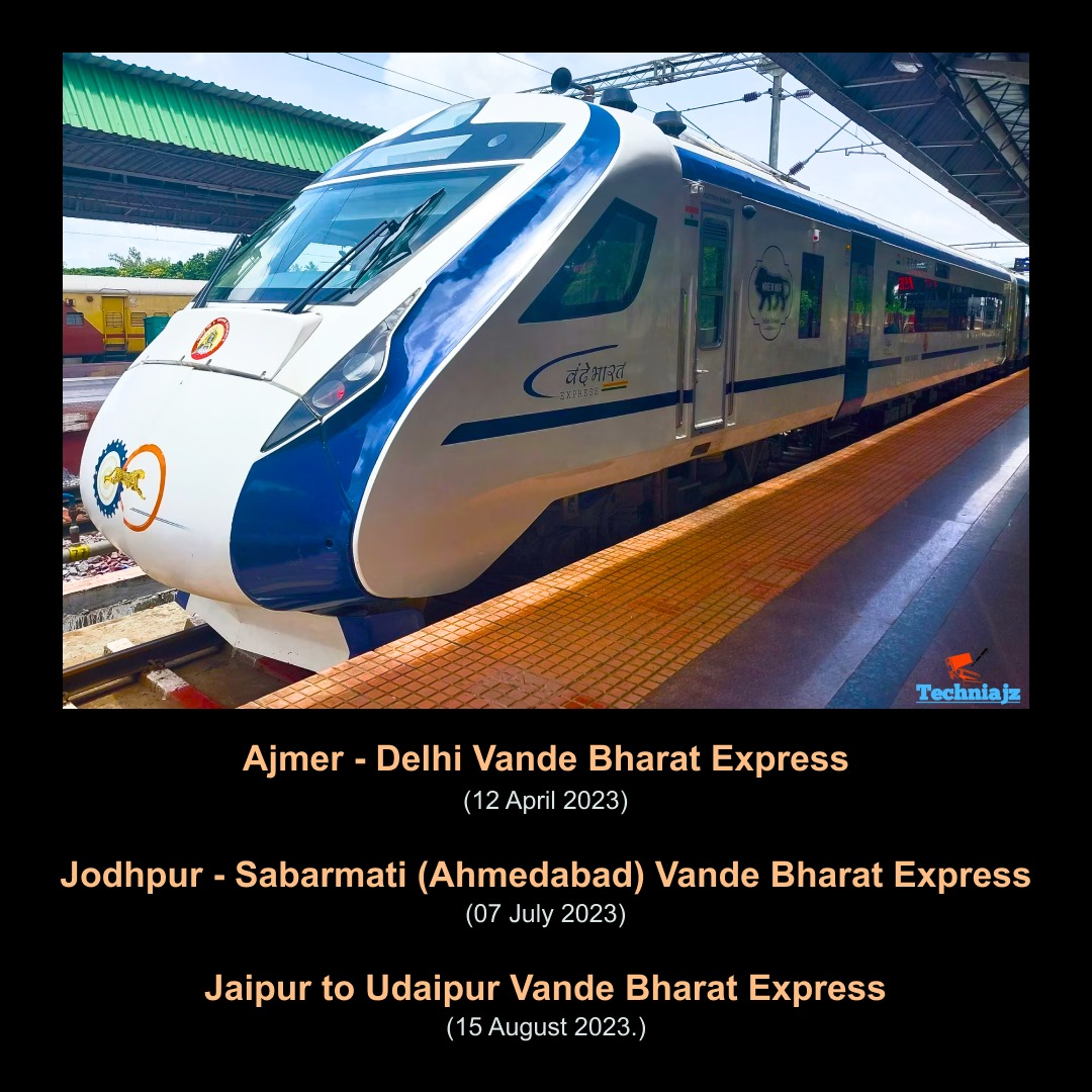 Rajasthan all vande bharat train 2023