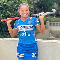 Lalremsiami Indian Women Hockey Player