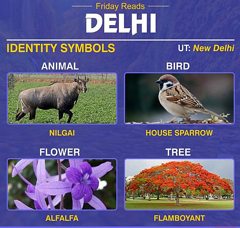 State Emblem and Symbols of Delhi