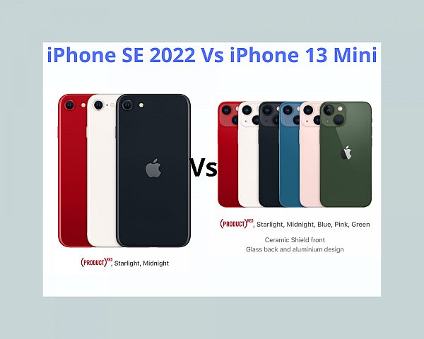iPhone SE 2022 Vs iPhone 13 Mini