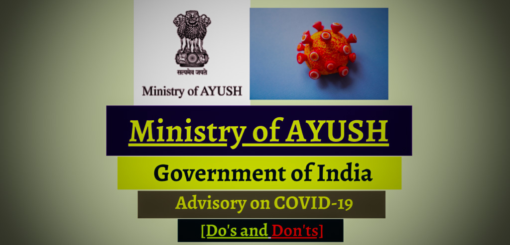 Ayush Ministry Issues Guidelines and Ayurvedic Measures Regarding 3rd Wave Driven By Omicron