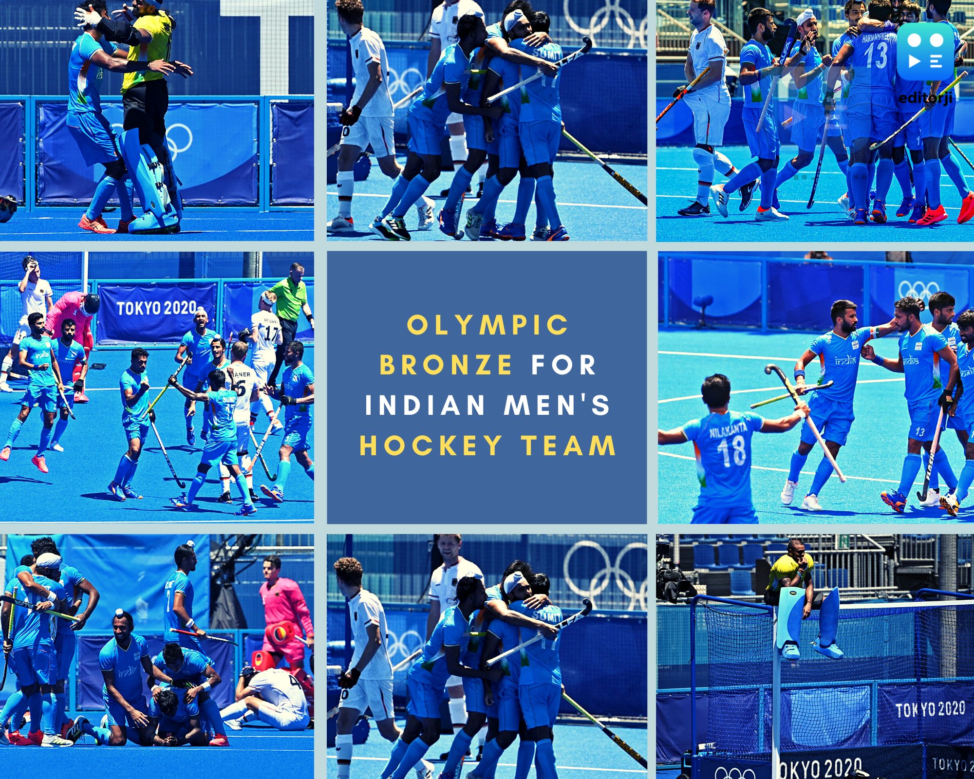 India wins Bronze in Tokyo Olympics 2020 after 1980