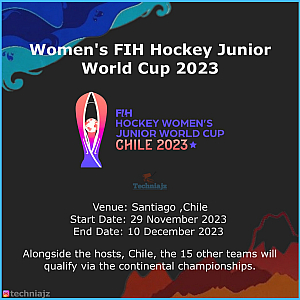 FIH Hockey Women’s Junior World Cup 2023