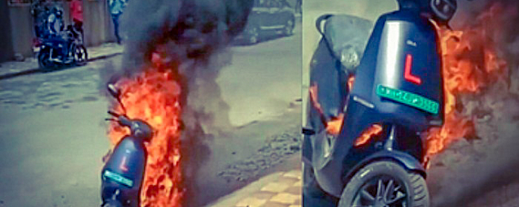 What are the Reasons Behind Electric Vehicles Catching Fire in India?